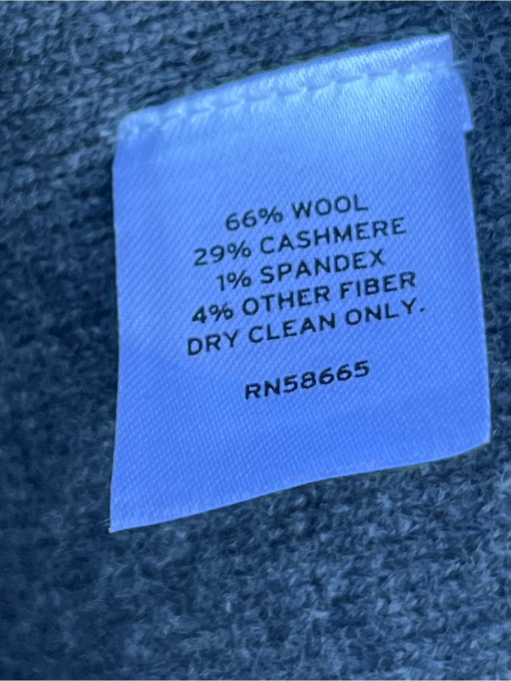Women's Nordstrom Gray Zip-Up Hooded wool/cashmere Sweater XL - Picture 4 of 4